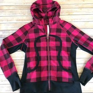 ⚡️Lululemon Plaid Scuba Hoodie⚡️